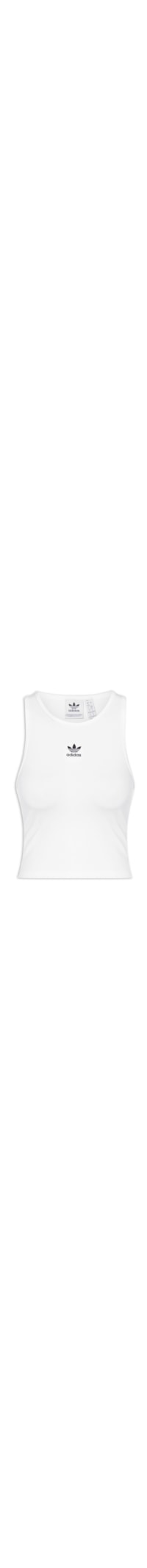 Regata Feminina Essentials Rib - Branco