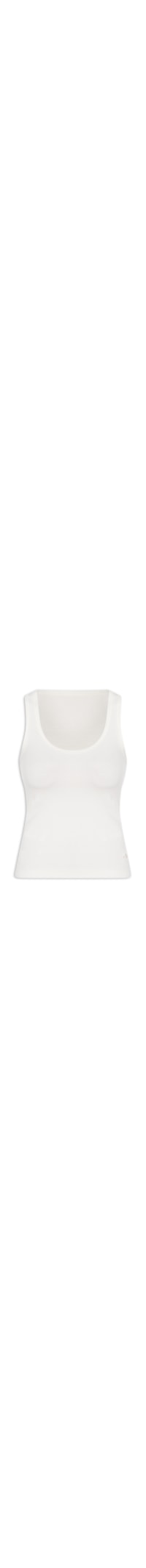Regata Feminina Essentials Rib - Branco