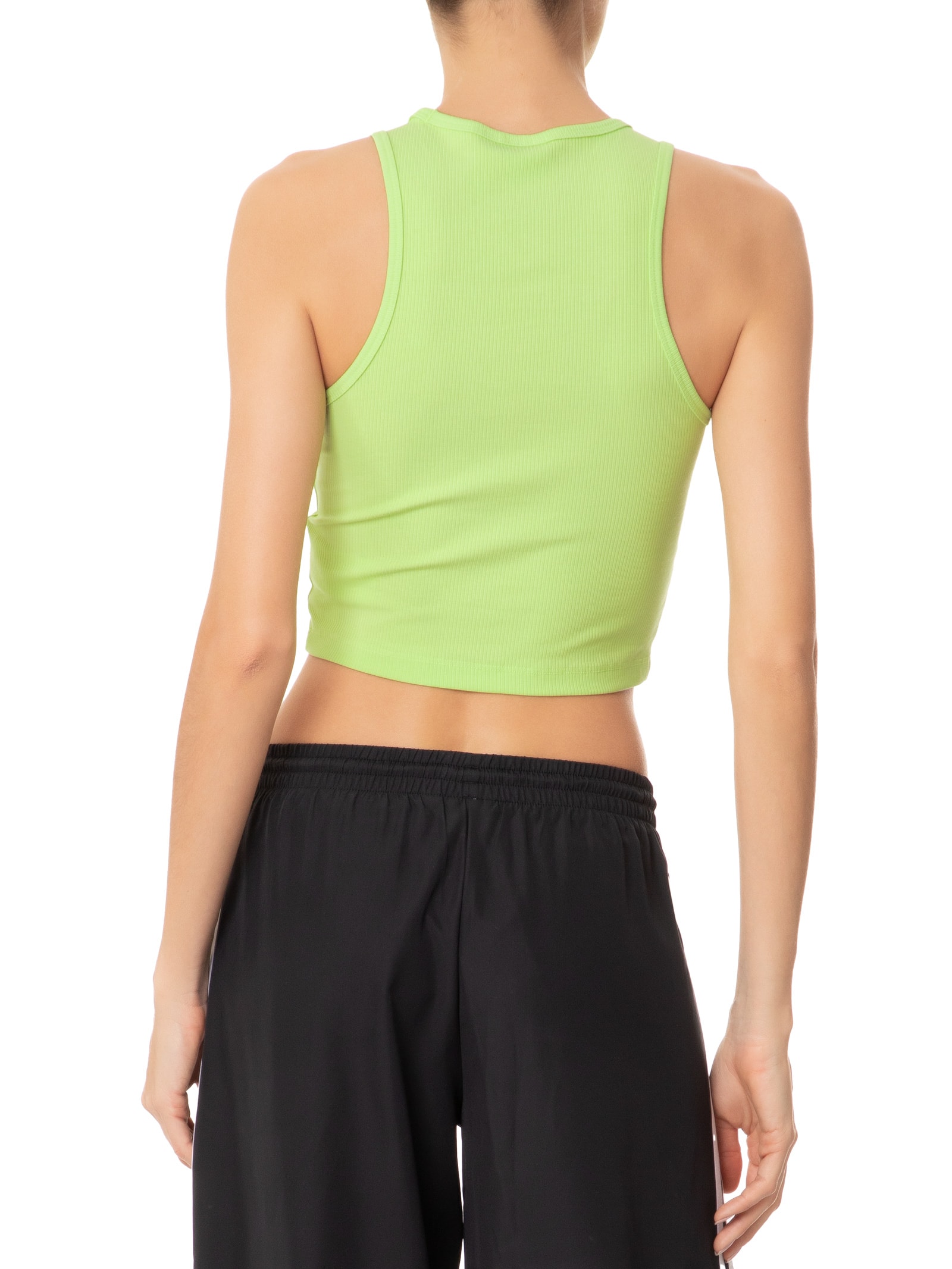 Regata Feminina Essentials Rib Verde Adidas Originals