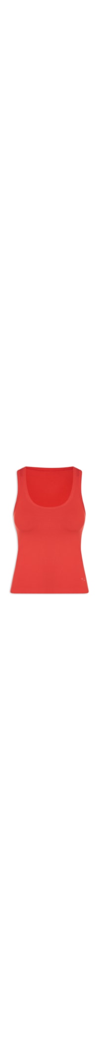 Regata Feminina Essentials Rib - Vermelho