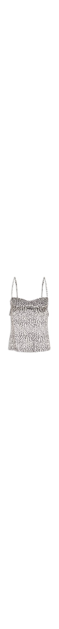 Regata Feminina Estampa Geométrica Strobo Hall - Preto