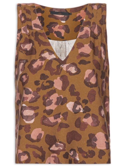 Regata Feminina Estampa Jaguar - Animal Print