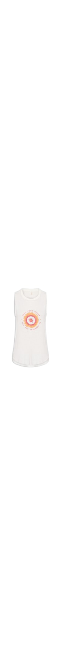 Regata Feminina Estampada - Branco