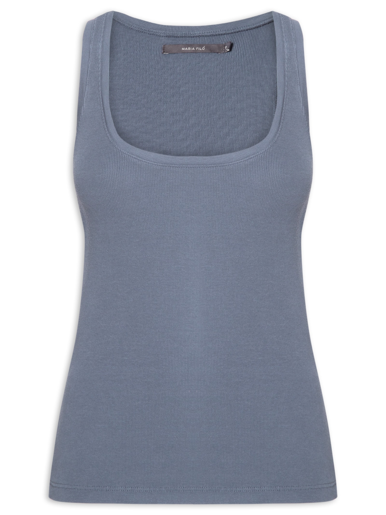 Regata Feminina Estonada Azul Maria Filó