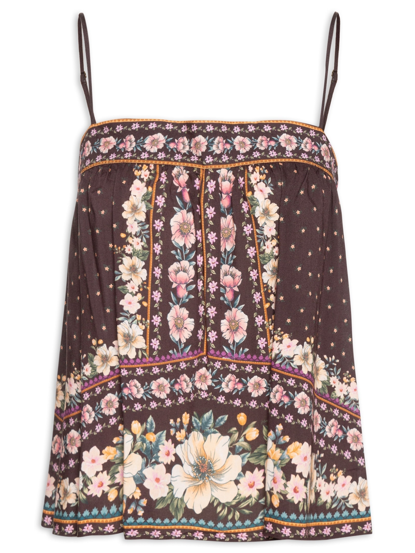 Regata Feminina Florida Marrom Farm