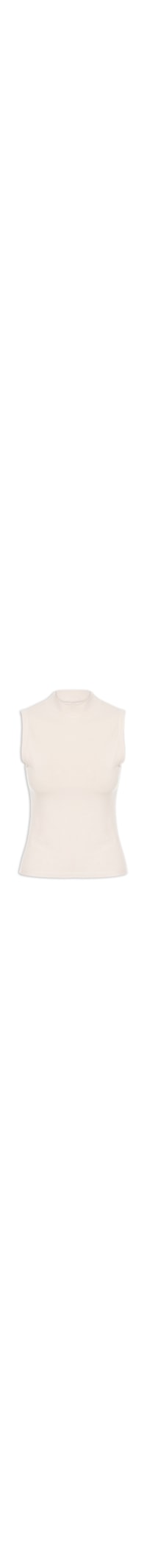 Regata Feminina Gola Alta - Bege
