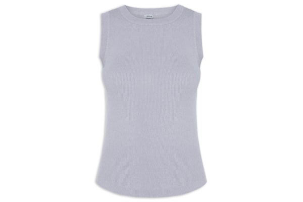 Regata Feminina Gola Redonda Alongada - Roxo