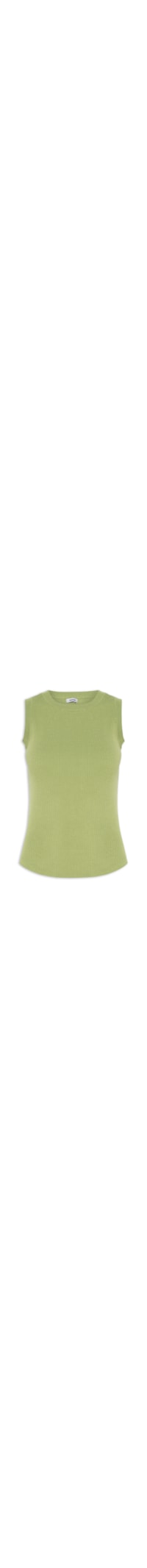 Regata Feminina Gola Redonda Alongada - Verde
