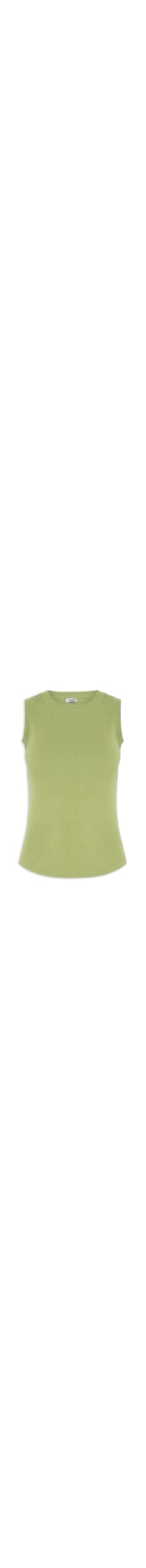 Regata Feminina Gola Redonda Alongada - Verde