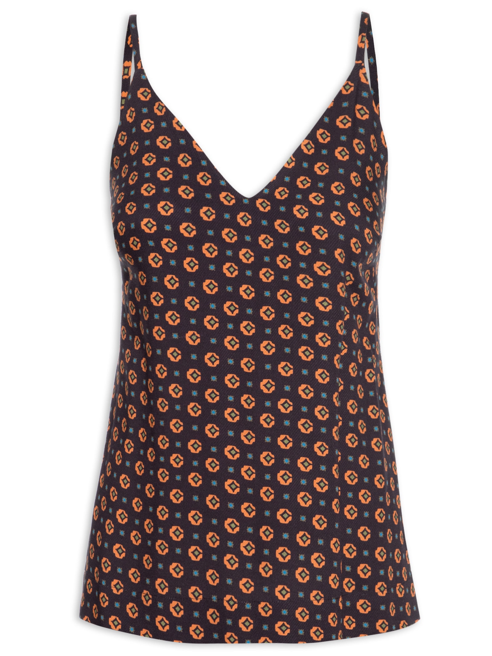 Regata Feminina Gravataria Ícone Preto Animale