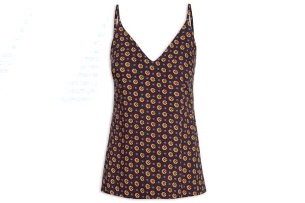 Regata Feminina Gravataria Ícone - Preto