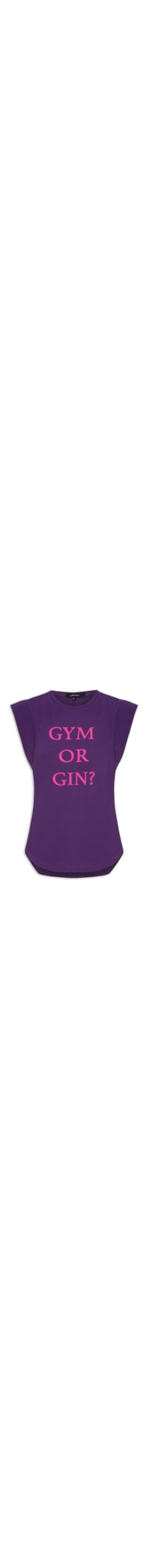 Regata Feminina Gym Or Gin - Roxo