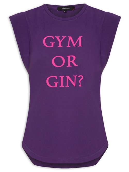 Regata Feminina Gym Or Gin – Roxo