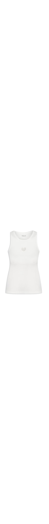 Regata Feminina Heart - Branco