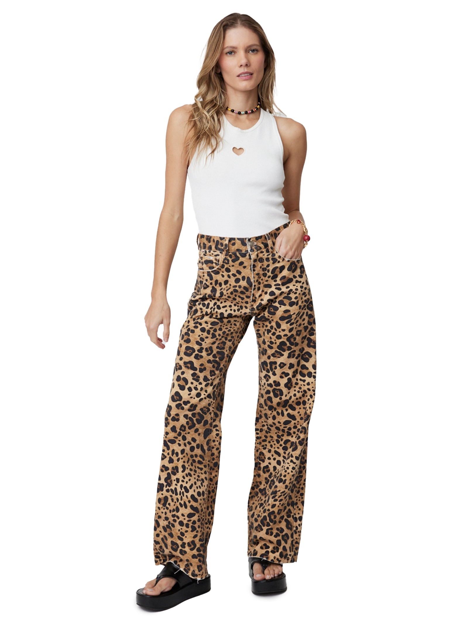 Regata Feminina Heart Branco New Match