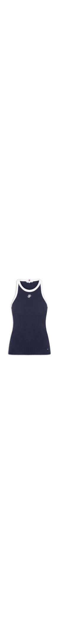 Regata Feminina Heritage Crew Neck Tee - Azul