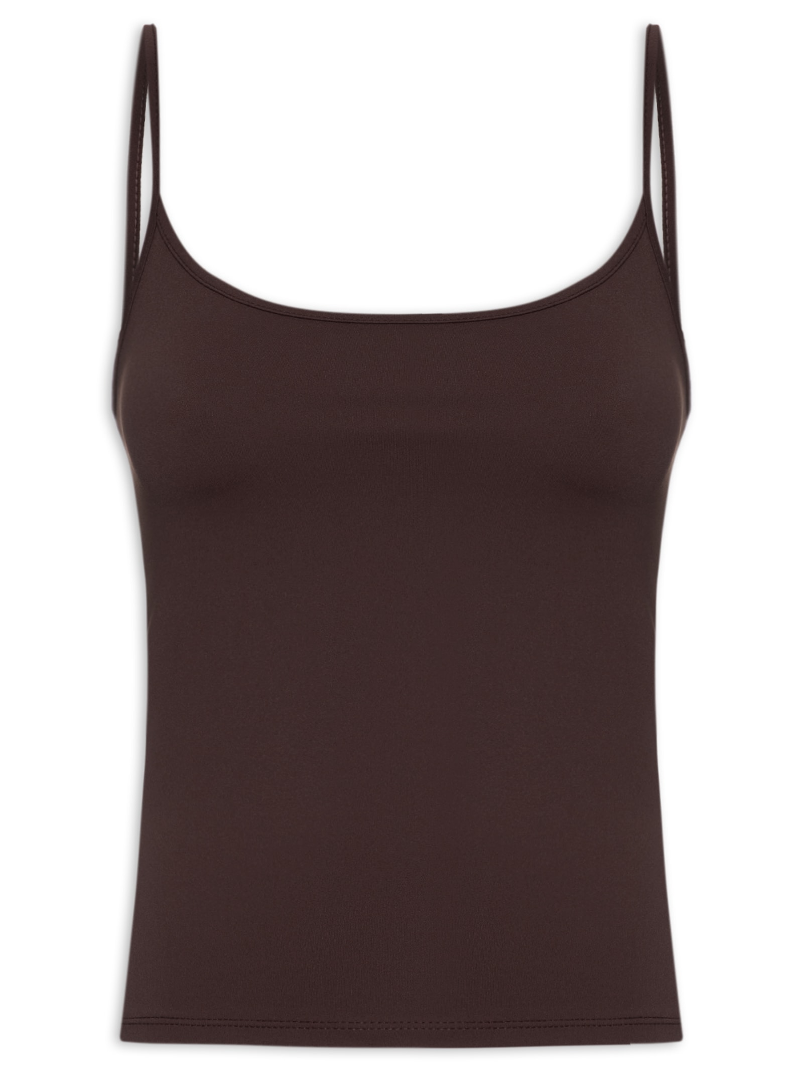 Regata Feminina Hold Me Cami – Marrom Cotton On