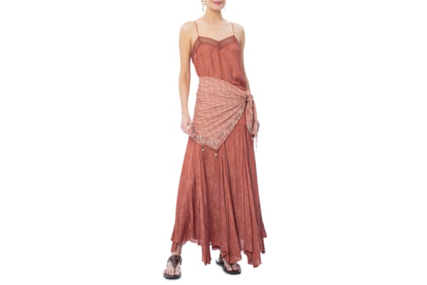 Regata Feminina Jacquard Cachemiere - Rosa