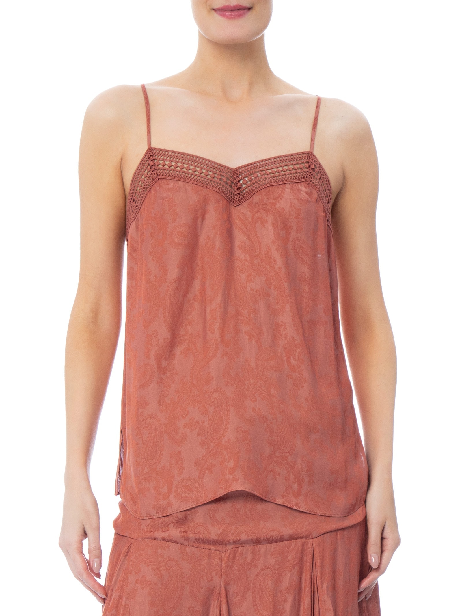 Regata Feminina Jacquard Cachemiere Rosa Maria Filó