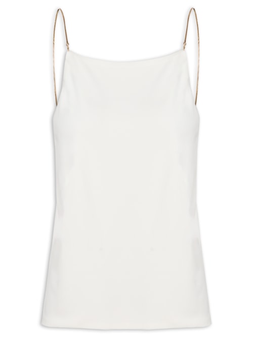 Regata Feminina Jersey Correntes – Branco