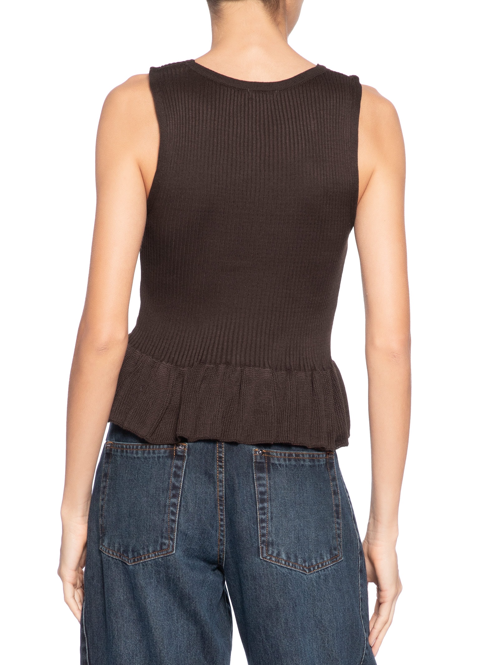 Regata Feminina Jinny Marrom Le Lis