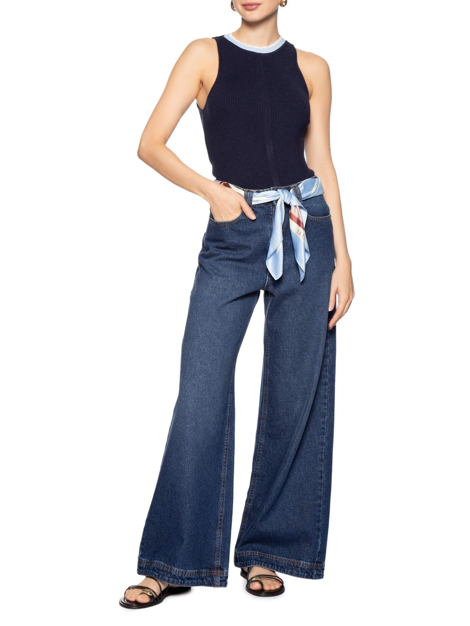 Regata Feminina Kira Azul Le Lis