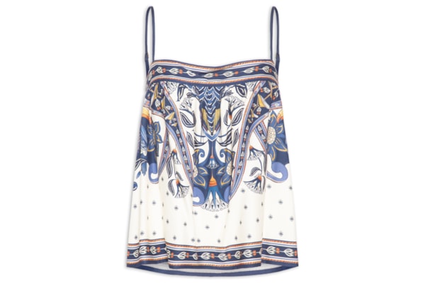 Regata Feminina Lenço Riviera - Azul