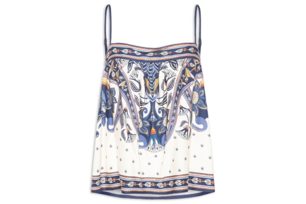 Regata Feminina Lenço Riviera - Azul