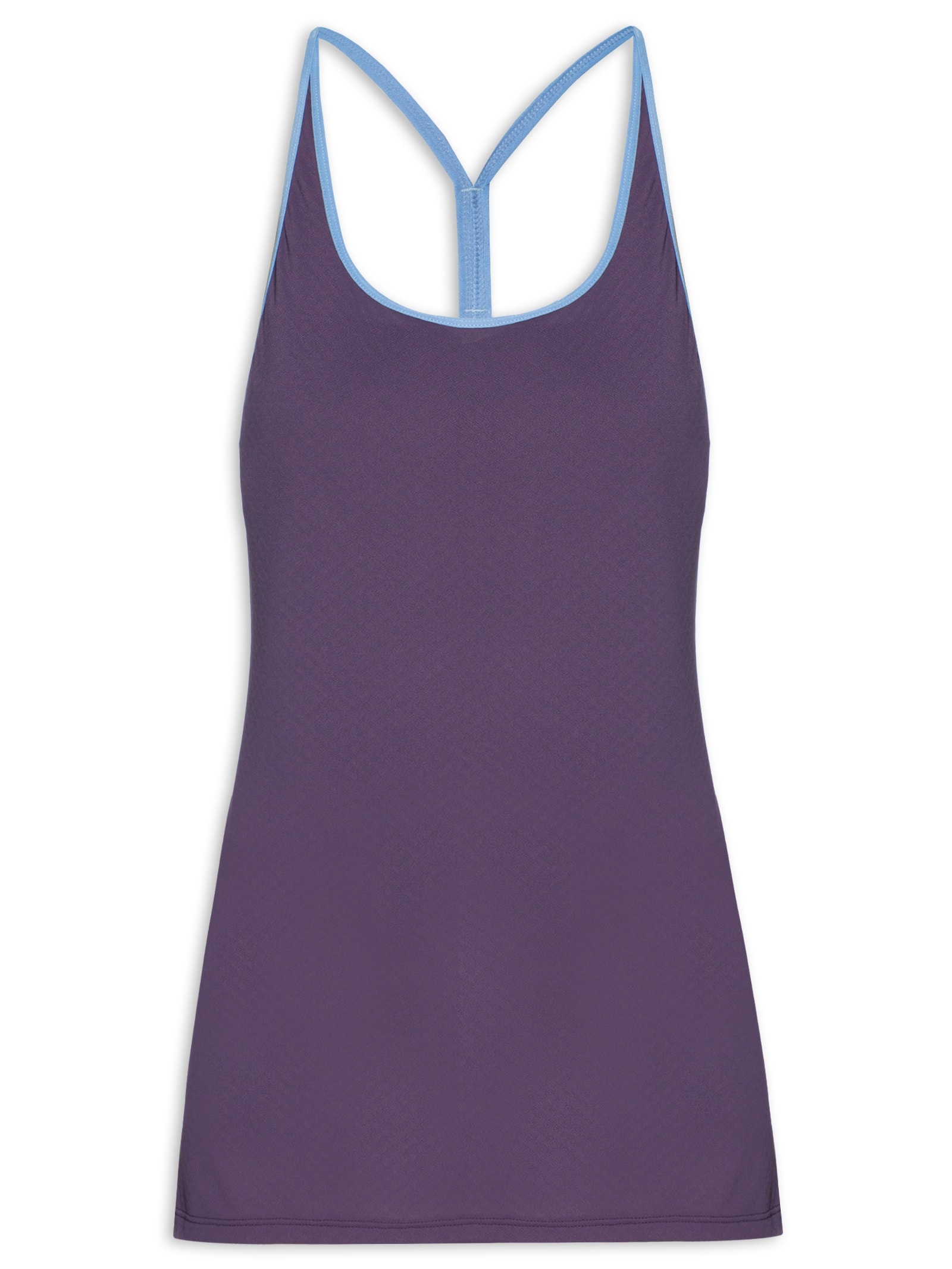 Regata Feminina Lisa Basic Roxo Body For Sure