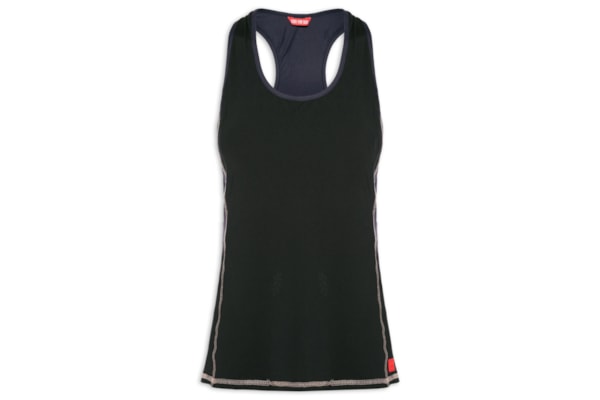 Regata Feminina Lisa Cardio - Preto