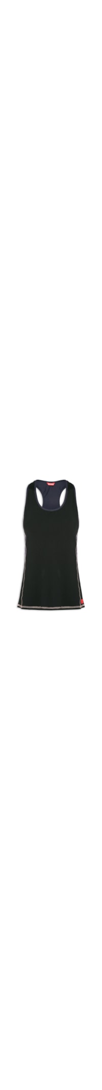 Regata Feminina Lisa Cardio - Preto