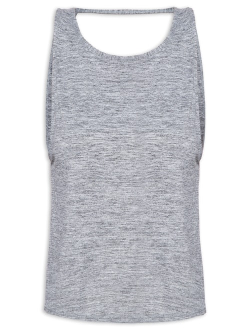 Regata Feminina Lisa - Cinza