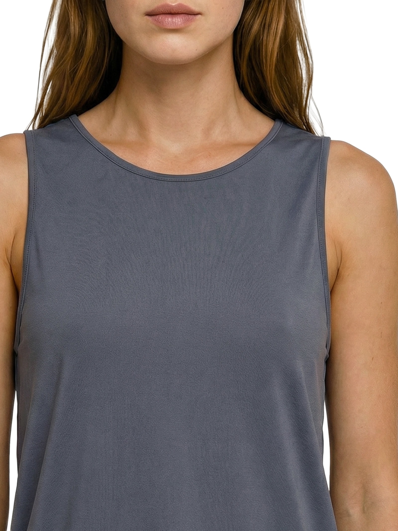 Regata Feminina Lisa Cinza Body For Sure