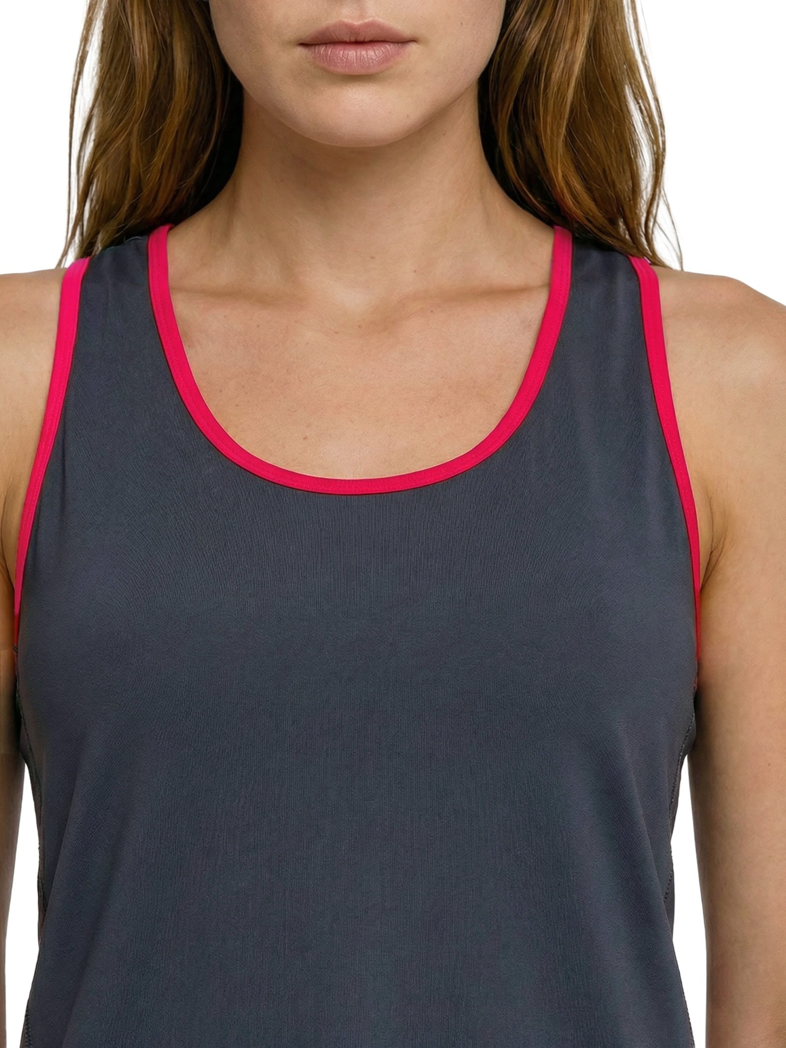Regata Feminina Lisa Cinza Body For Sure
