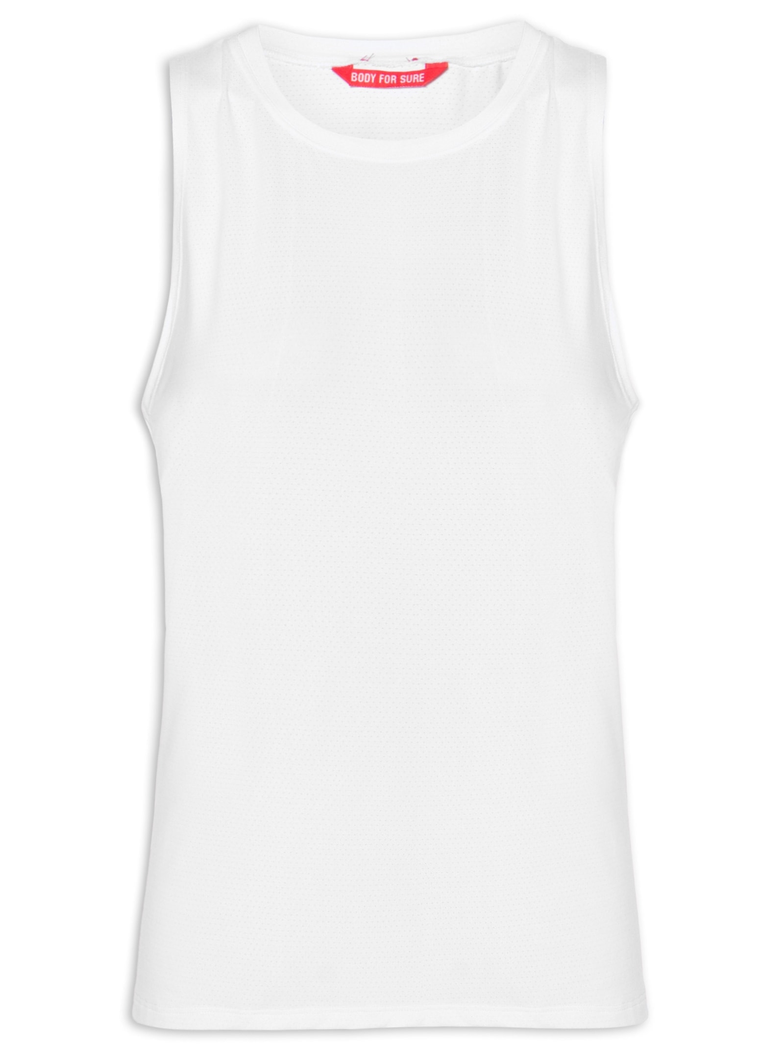 Regata Feminina Lisa Move Branco Body For Sure