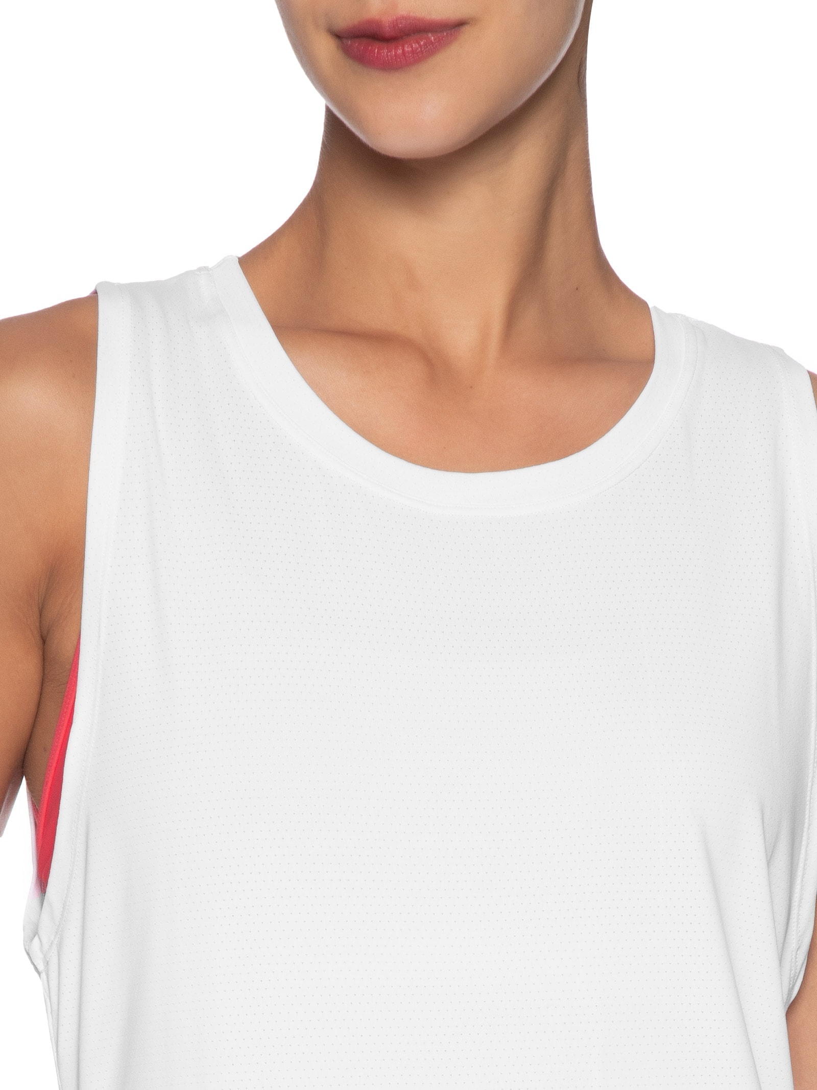 Regata Feminina Lisa Move Branco Body For Sure