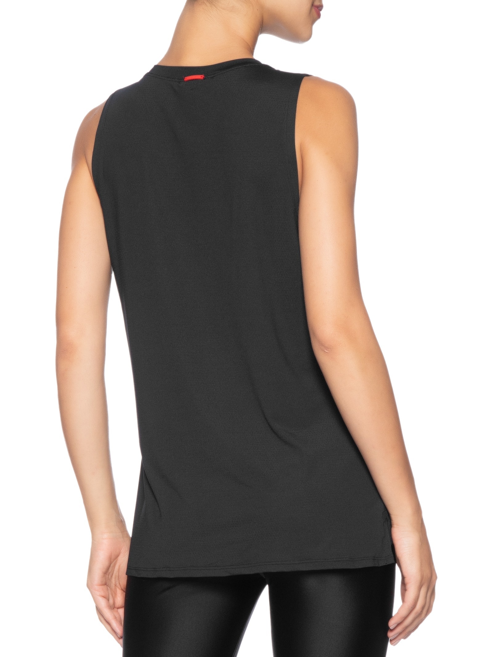 Regata Feminina Lisa Move Preto Body For Sure