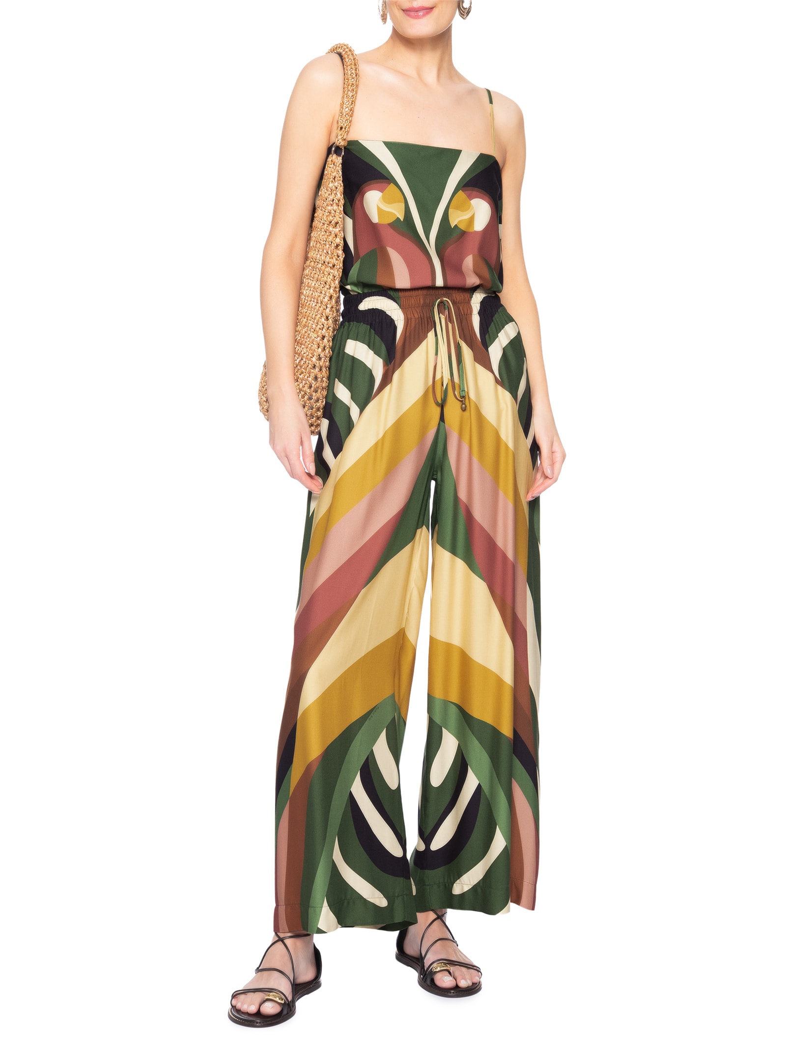 Regata Feminina Listra Arara – Verde Farm
