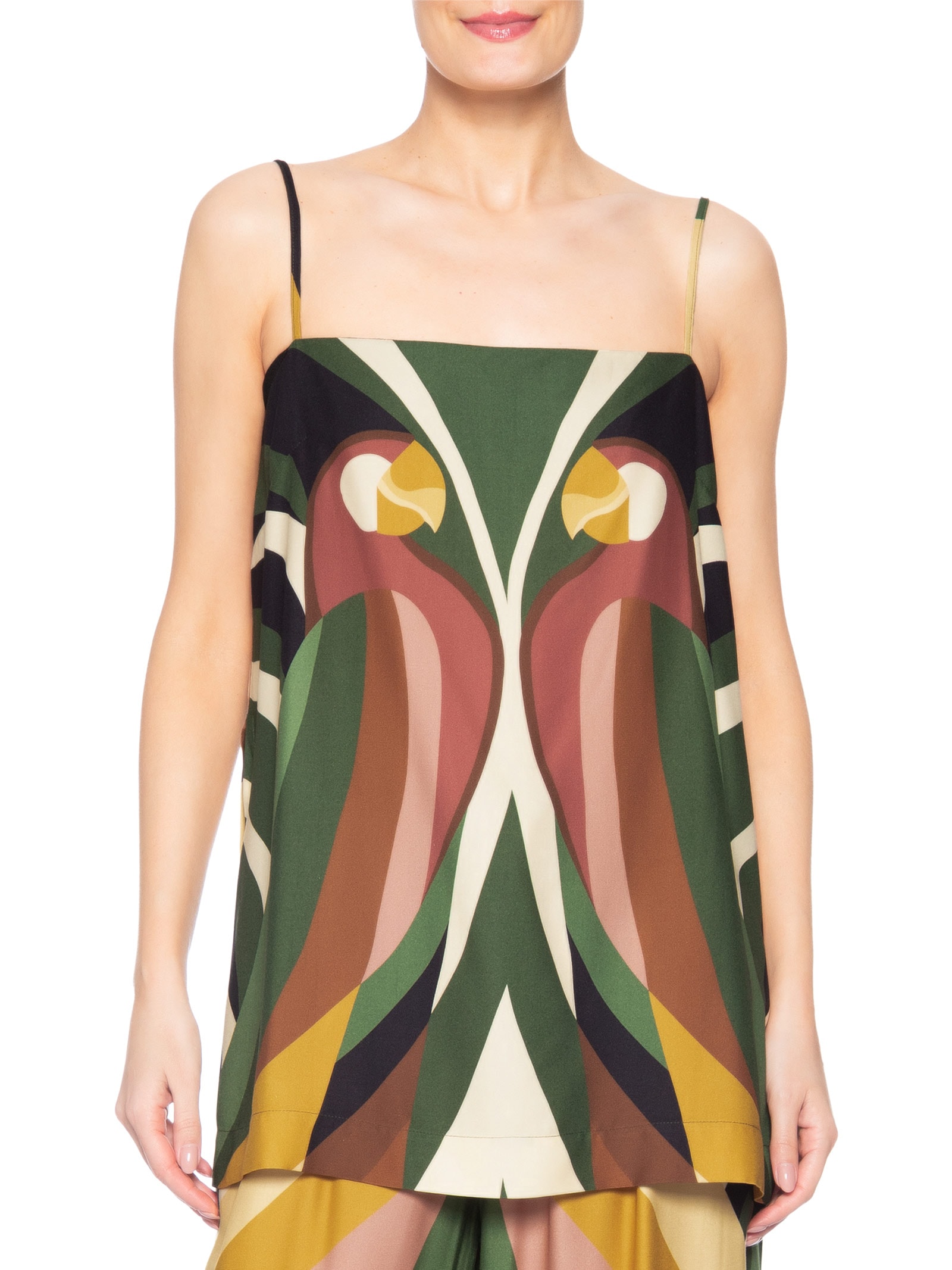 Regata Feminina Listra Arara – Verde Farm