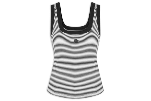 Regata Feminina Listrada - Preto