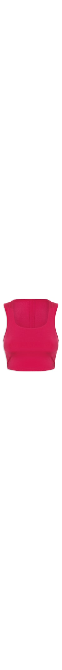 Regata Feminina Luar Shine Regulagem Costas - Vermelho
