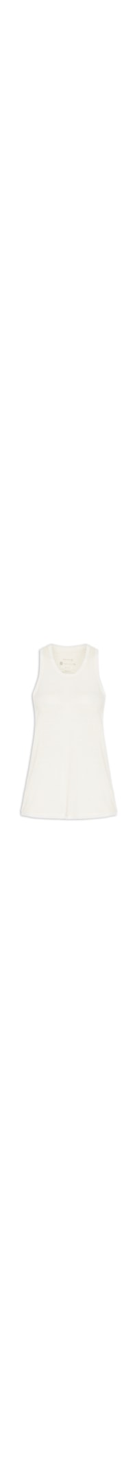 Regata Feminina Malha Linen - Branco