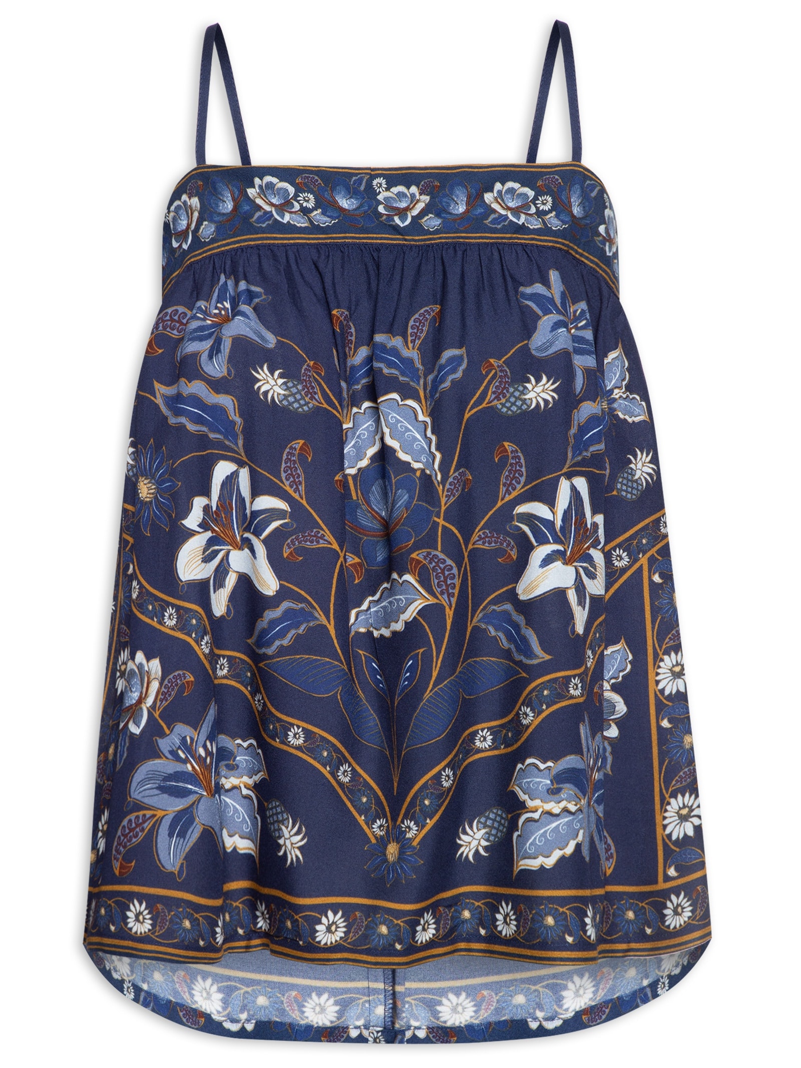 Regata Feminina Marcelle Azul Farm