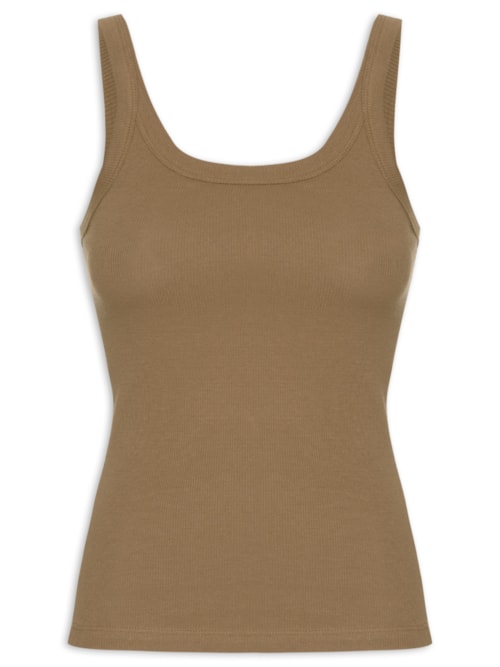 Regata Feminina – Marrom