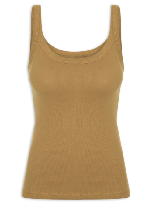 Regata Feminina - Marrom