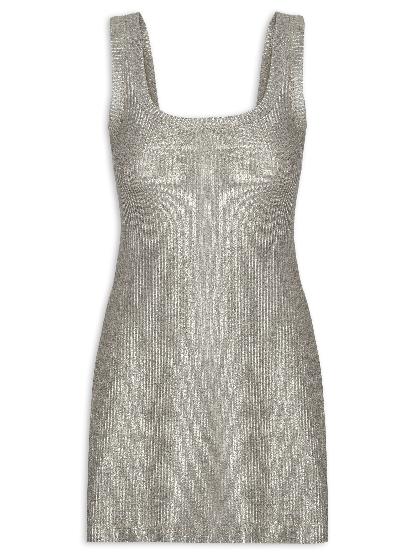 Regata Feminina Metalizada Dourado Colcci