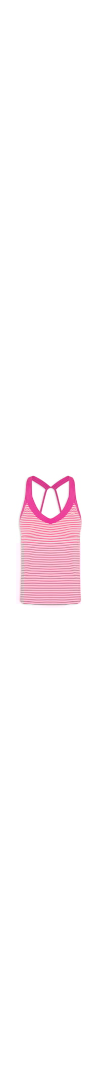 Regata Feminina Micro Stripe V-neck Tankini - Rosa