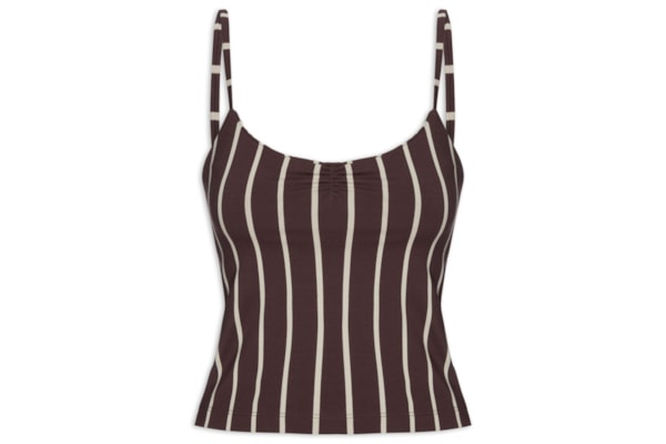 Regata Feminina Mini Viv - Marrom