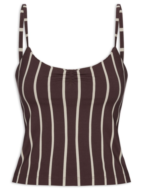 Regata Feminina Mini Viv – Marrom