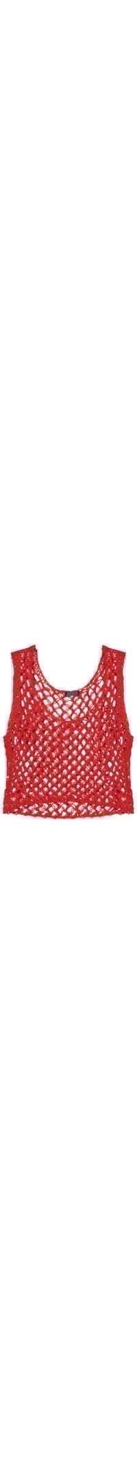 Regata Feminina Moana Tricot - Vermelho